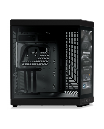 HYTE Y70 Touch Infinite , Tower case (black, Tempered Glass x 2)