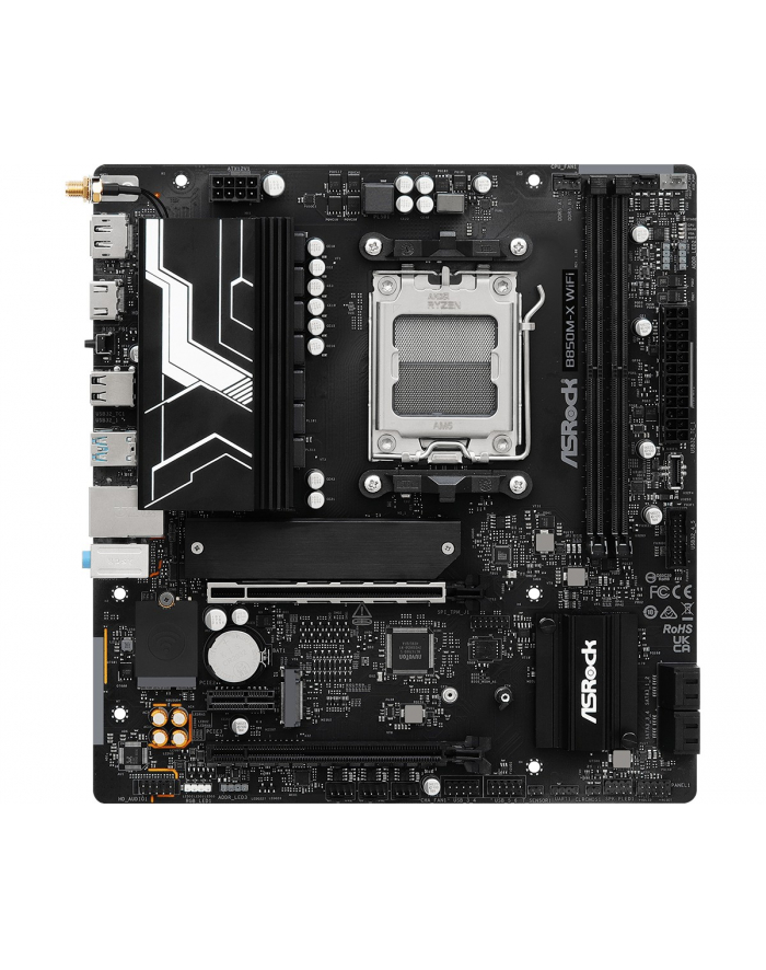 asrock *B850M-X WIFI AM5 4DDR5 mATX główny