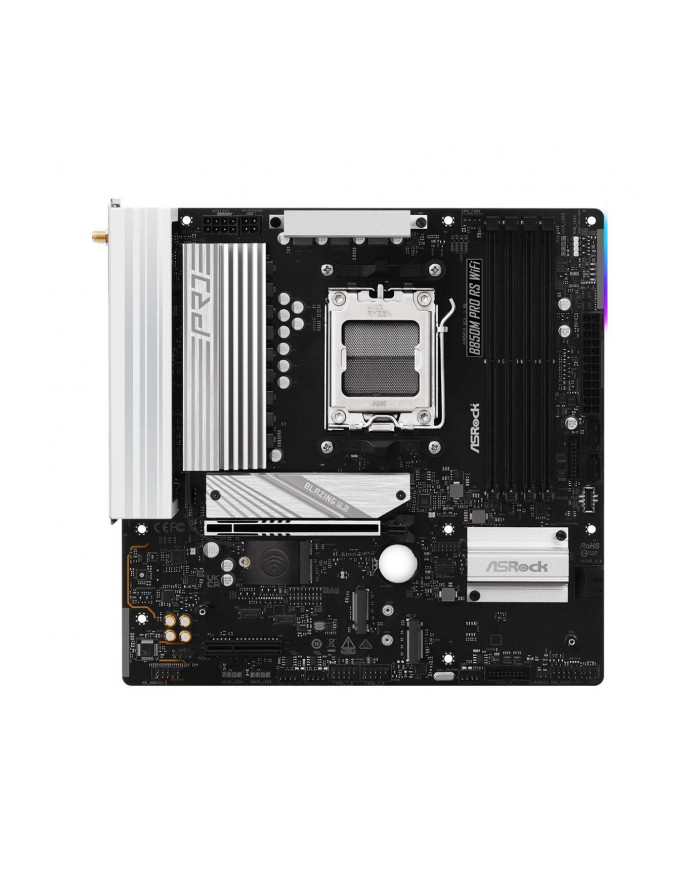 asrock Płyta główna B850M PRO RS WIFI AM5 4DDR5 mATX główny