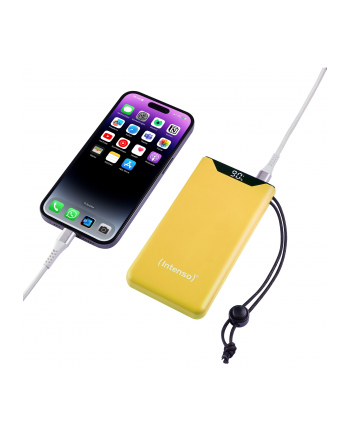Intenso Powerbank F10000 Yellow (yellow, 10,000 mAh, PD 3.0, Quick Charge 3.0)