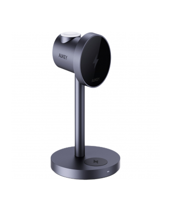 aukey LC-MC311 ładowarka bezprzewodowa 3w1 Qi2 15W MagSafe + ładowarka PD 30W nr 1