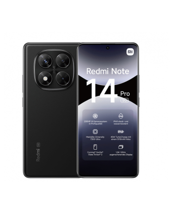 Smartfon Xiaomi Redmi Note 14 Pro 5G 8/256GB Midnight Black