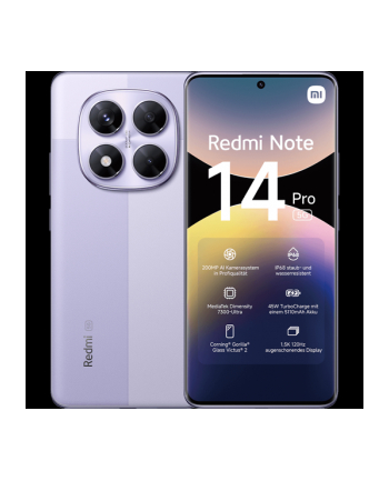 Smartfon Xiaomi Redmi Note 14 Pro 5G 8/256GB Lavander Purple