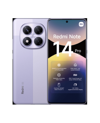Smartfon Xiaomi Redmi Note 14 Pro 5G 8/256GB Lavander Purple