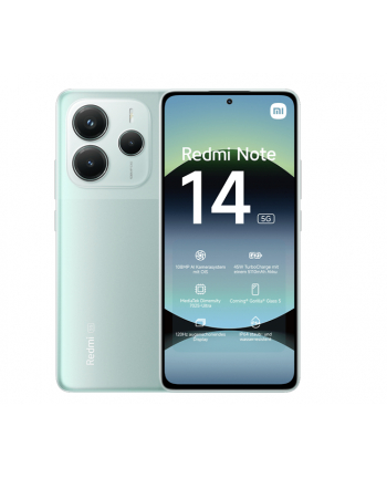 Smartfon Xiaomi Redmi Note 14 5G 8/256GB Coral Green