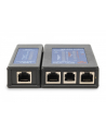 digitus Tester kabli sieciowych i komunikacyjnych LED, kat.5e-kat.6A, (RJ45, RJ12, RJ11), Auto-Scan z PoE - nr 25