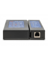 digitus Tester kabli sieciowych i komunikacyjnych LED, kat.5e-kat.6A, (RJ45, RJ12, RJ11), Auto-Scan z PoE - nr 26