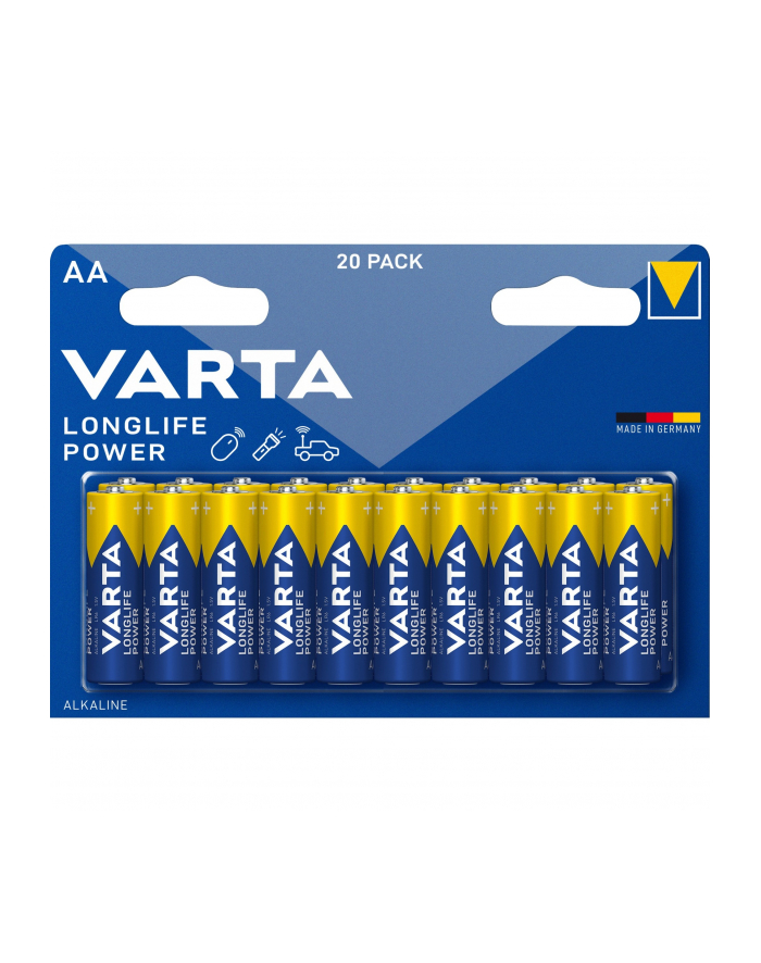 Varta Longlife Power, battery (20 pieces, AA) główny