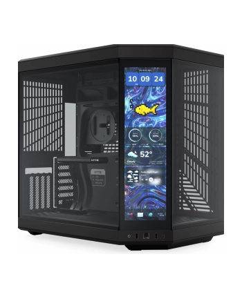 HYTE Y70 Touch Infinite , Tower case (black, Tempered Glass x 2)