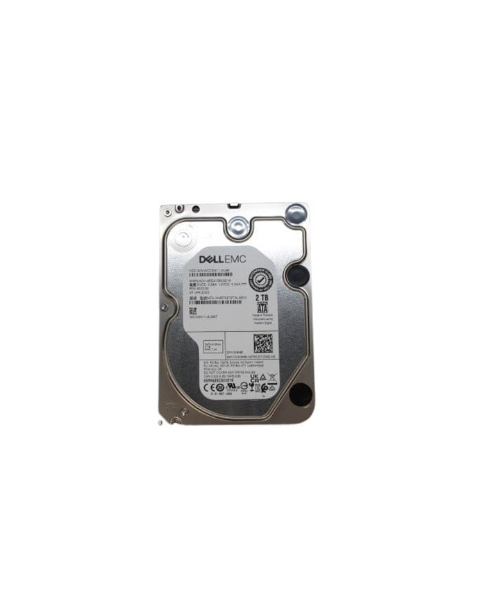 dell technologies DELL 2TB 7.2K RPM SATA 6Gbps 512n 3.5in Cabled Hard Drive T160 główny