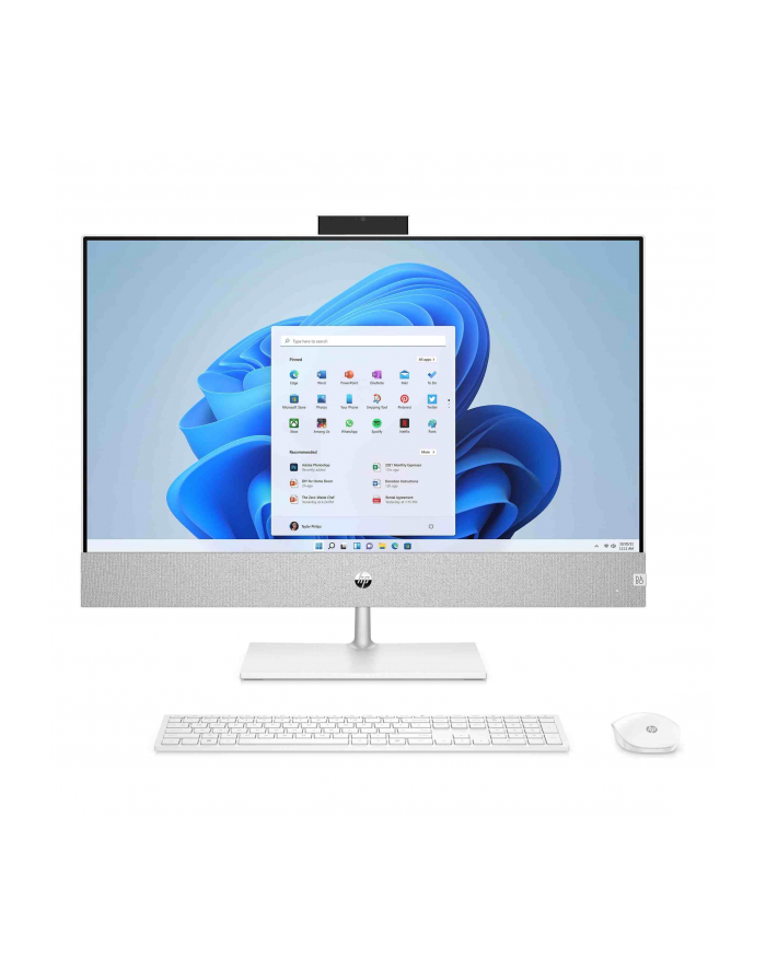 Komputer AIO HP Pavilion 27-ca2072nw 27''QHD/i5-13400T/16GB/SSD512GB/UHD730/W11 White główny