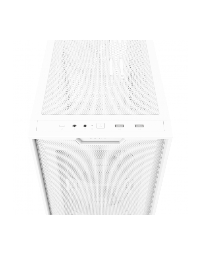 Obudowa Asus A21 PLUS TG ARGB WHITE mATX z oknem bez zasilacza główny
