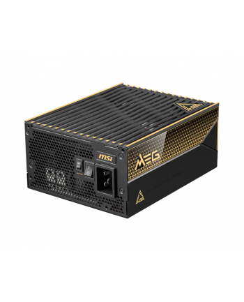 Zasilacz MSI MEG Ai1600T PCIE5 1600W 135mm 80plus Platinum aPFC