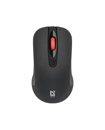 Mysz bezprzewodowa Defender NEXUS MS-195 optyczna bezklikowa silent 1600dpi czarna nr 1