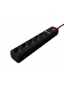 GEMBIRD ENERGENIE SPG5-U2-5 listwa zasilająca z USB 5 gniazd + 2x USB 2A 1.5m czarna - nr 3