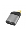 LOGILINK CUA0205 Adapter USB typu C USB-C/M na mDP/F 8K aluminium czarny/szary - nr 1