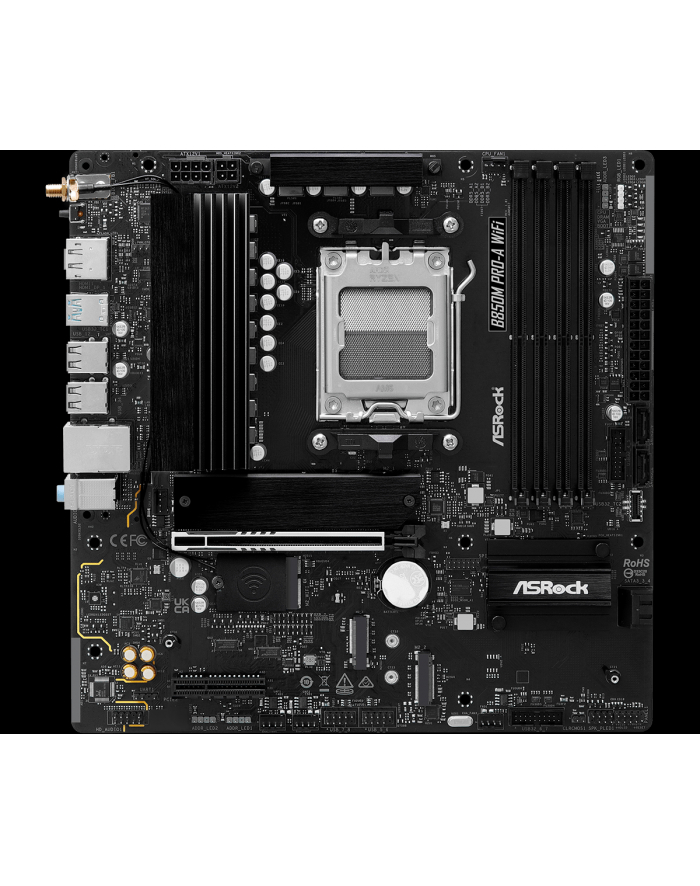 ASROCK B850M Pro-A WiFi AM5 DDR5 mATX MB główny