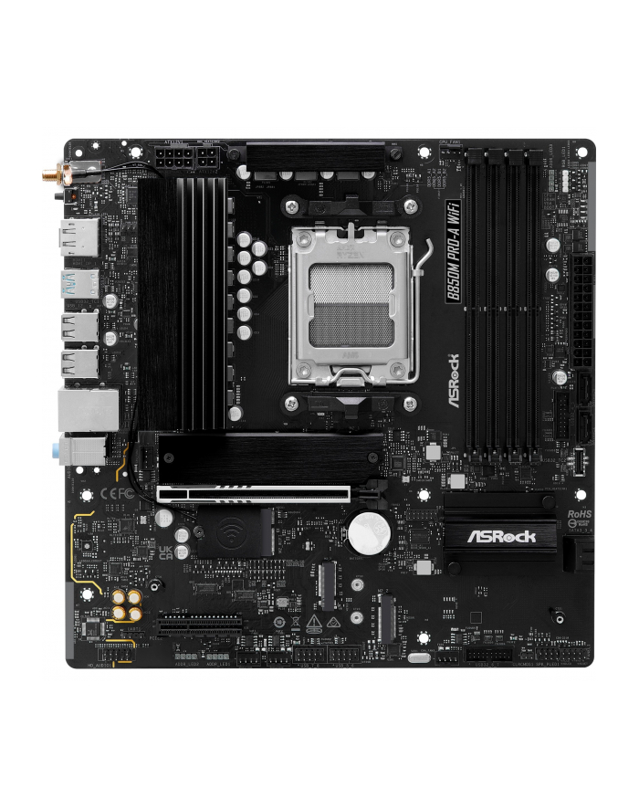 ASROCK B850M Pro-A WiFi AM5 DDR5 mATX MB główny