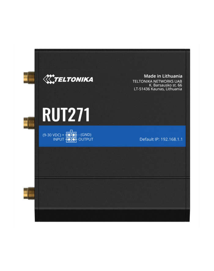 TELTONIKA NETWORKS RUT271 Redcap 5G/4G/LTE WiFi Router główny