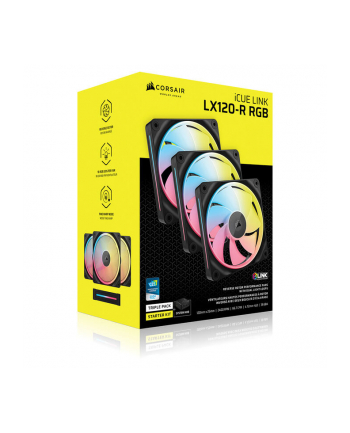 CORSAIR iCUE LINK LX120-R RGB 120mm Triple Fan Kit nr 2