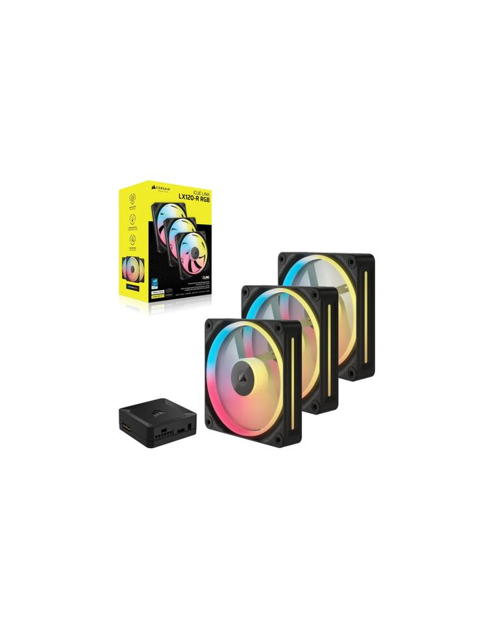 CORSAIR iCUE LINK LX120-R RGB 120mm Triple Fan Kit główny