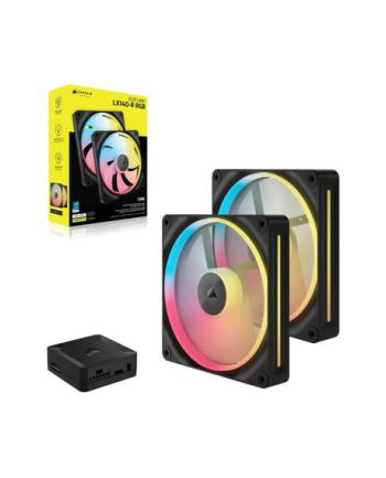 CORSAIR iCUE LINK LX140-R RGB 140mm Dual Fan Kit