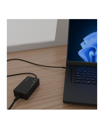 GEMBIRD Szybka ładowarka USB Power Delivery GaN USB typu C 65W czarna
