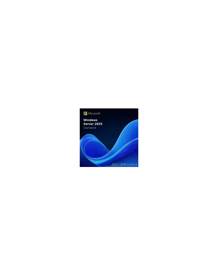 dell technologies DELL Microsoft Windows Server 2025 Standard 16 Core ROK Kit for Servers 2VM główny
