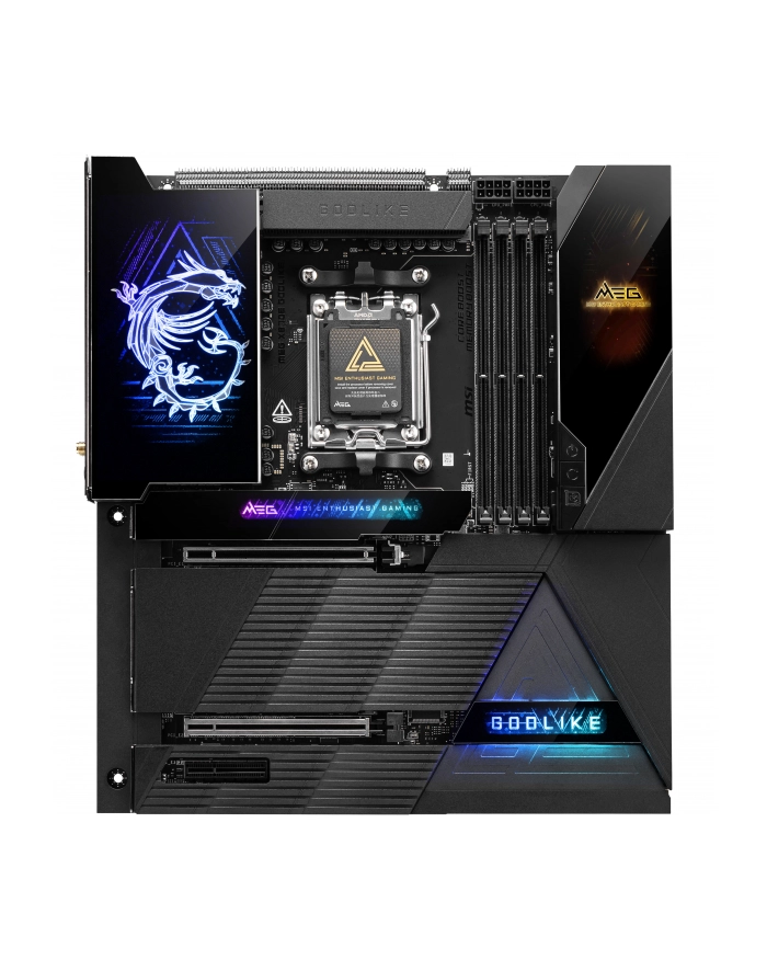 Płyta MSI MEG X870E GODLIKE /AMD X870/DDR5/SATA3/M.2/USB4/WiFi/BT/PCIe5.0/AM5/E-ATX główny