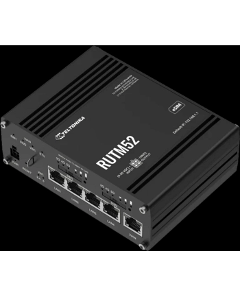 TELTONIKA NETWORKS RUTM52 DUAL SIM and eSIM 5G router