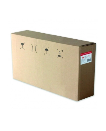 TECHLY Wysuwana półka na klawiaturę do szafy Rack 19inch 2U 400mm Czarna