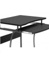 Manhattan Biurko Tisch Mit Tastaturablage 480X600X760Mm Lxbxh (425131) - nr 12