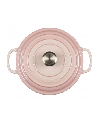 Le Creuset Signature Cast Iron- Round Casserole 20cm shellpink
