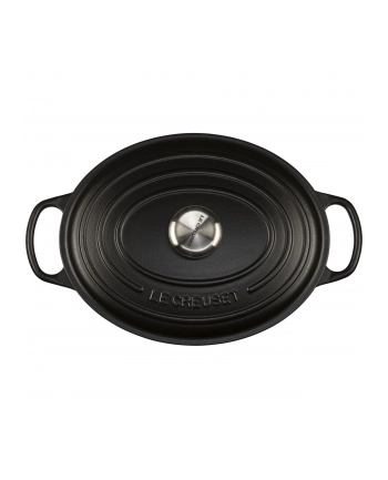 Le Creuset Signature Casserole oval 29 cm black