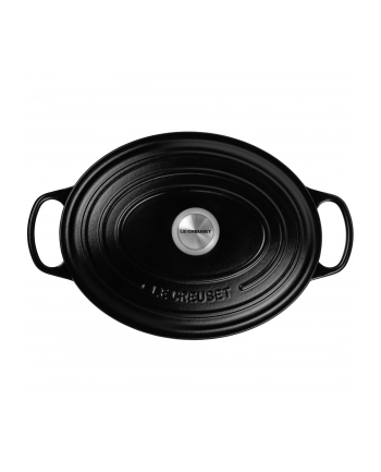 Le Creuset Signature Casserole oval 31 cm black