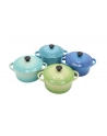 Le Creuset Stoneware Set of 4 petite Casseroles 10x5cm ocean - nr 4