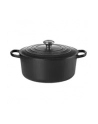 Le Creuset Signature Casserole round 22 cm black - nr 8