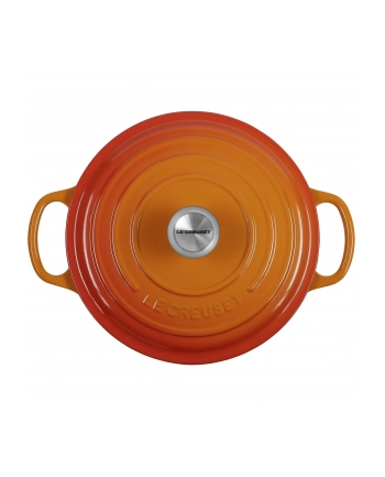 Le Creuset Signature Casserole round 22 cm ofenczerwony