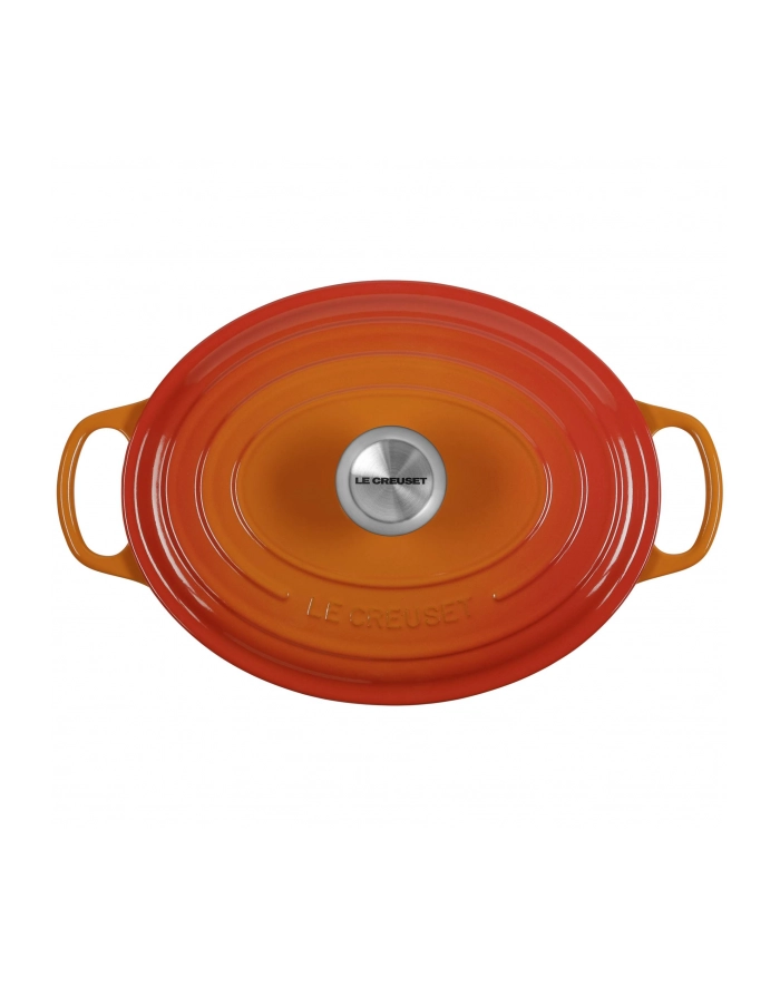 Le Creuset Signature Casserole oval 27 cm volcanic główny