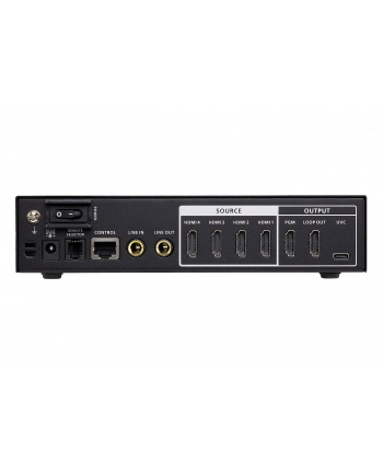 CAMLIVE PRO 4K - 4-wejściowy przełącznik wideo HDMI do USB UC3430 UC3430-AT-G