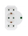 REV Steckdosenadapter 3-fach mit Überspannungsschutz, biały - nr 1
