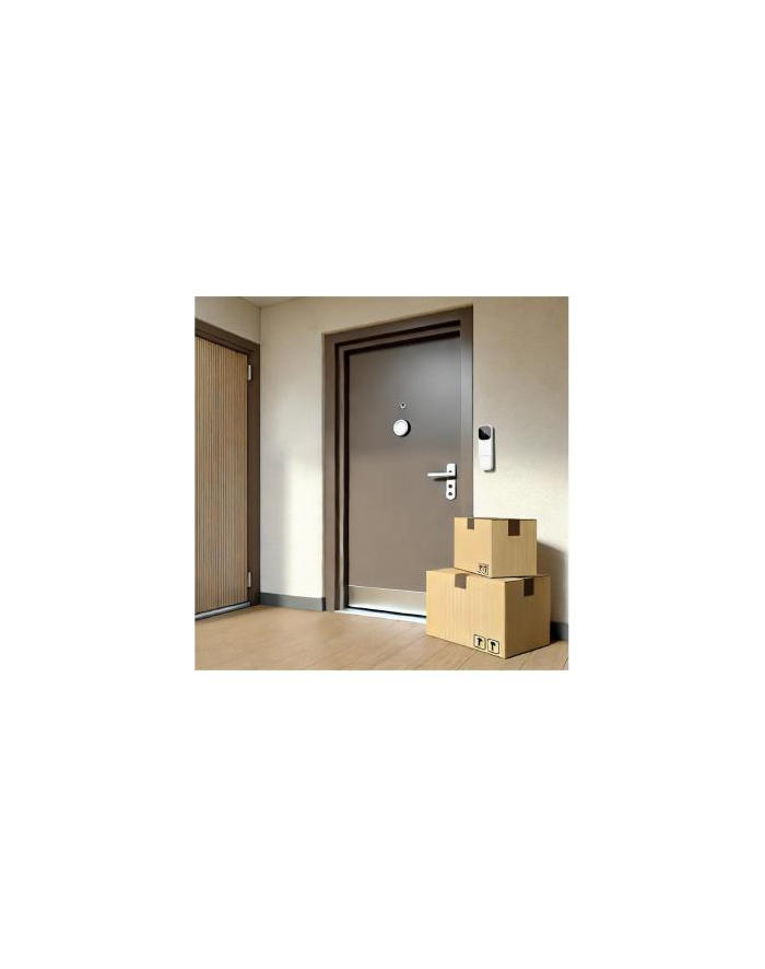 Inteligentny Wideodomofon Dzwonek Wideo Woox R4331 - Smart Home, Noktowizor, Full HD główny