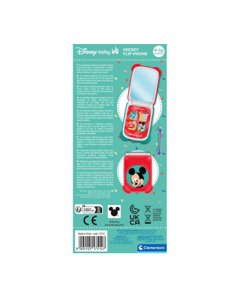 Clementoni baby Telefonik Miki Disney 17514