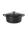 Le Creuset Signature Casserole round 22 cm black - nr 8