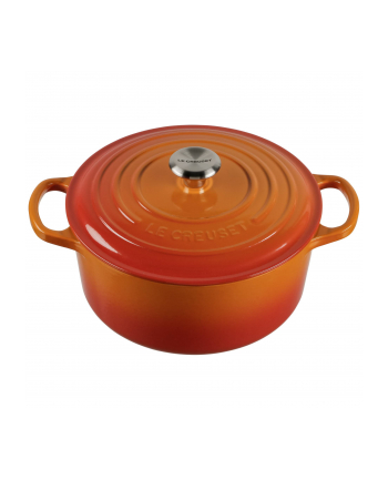 Le Creuset Signature Casserole round 22 cm ofenczerwony