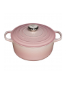 Le Creuset Signature Cast Iron Round Casserole 24cm shell pink - nr 1