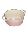 Le Creuset Signature Cast Iron Round Casserole 24cm shell pink - nr 2