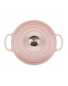 Le Creuset Signature Cast Iron Round Casserole 24cm shell pink - nr 3