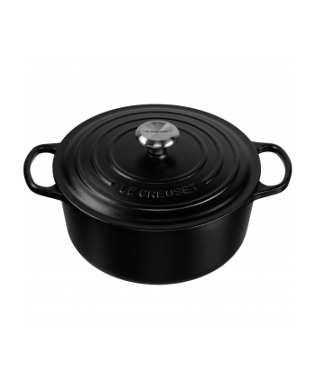 Le Creuset Signature Casserole round 26 cm black