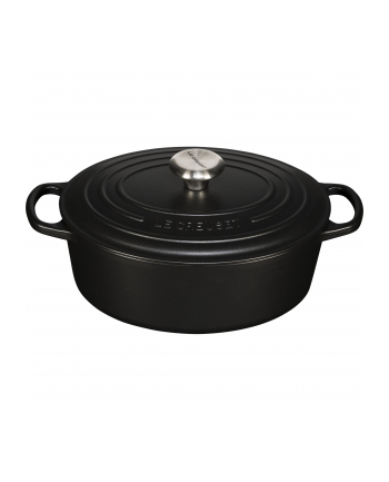 Le Creuset Signature Cast Iron Oval Casserole 27cm flint